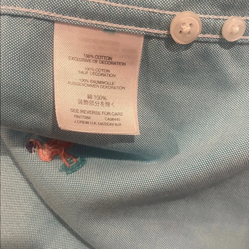 J. Crew sky blue